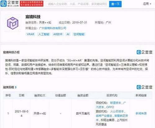 OPPO與廣汽資本共同投資空間智能技術研發商宸境科技，引領信息技術咨詢服務新浪潮
